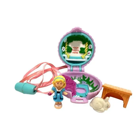 Polly Pocket Vintage Bluebird 1993 Easter Fun Locket Target Exclusive Complete